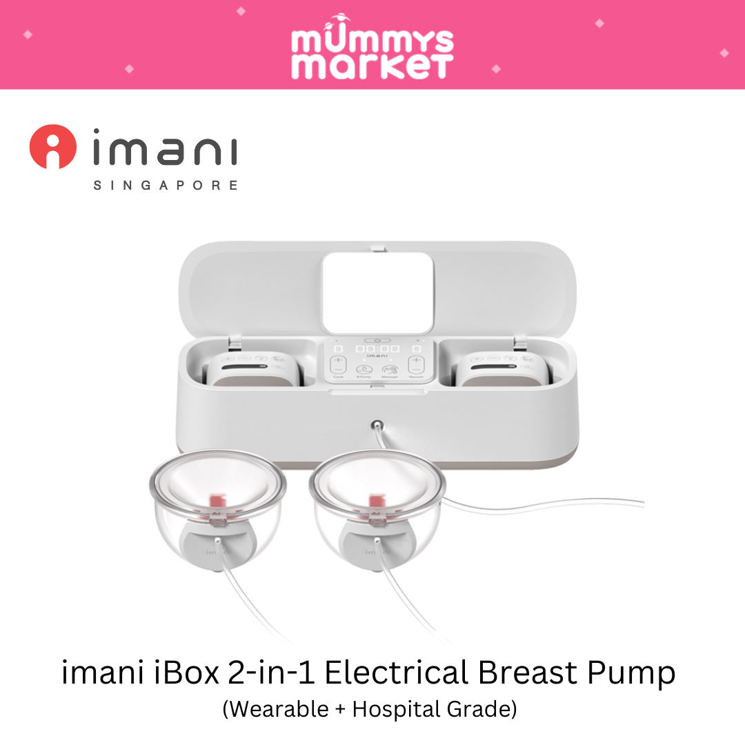 imani iBox 2-in-1 Electrical Breast Pump (Wearable + Hospital Grade)